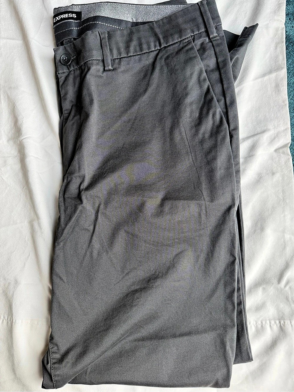 Express Men's Dress Pants Gray